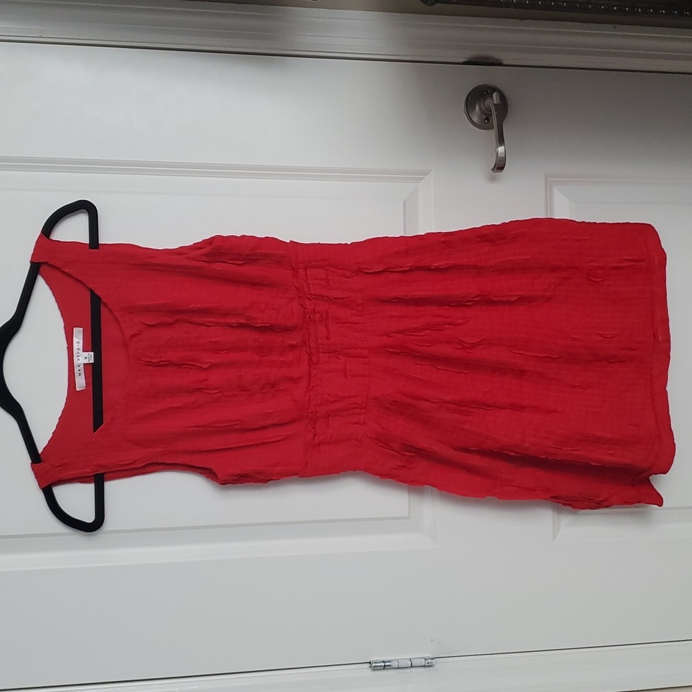 Red dress